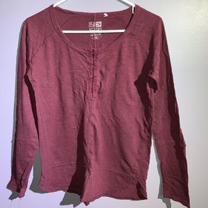 Nollie red longsleeve tee